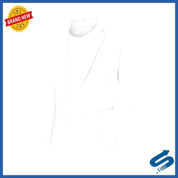 Men's Linen Blazer Sport Coat Lightweight Two Button Casual Business Jacket